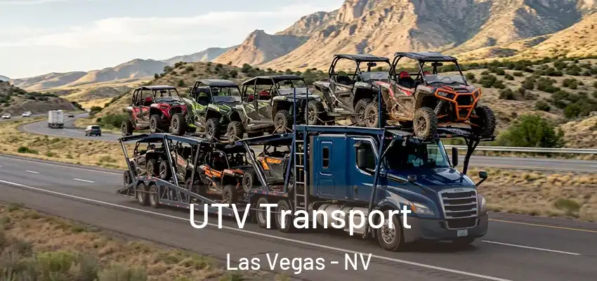 UTV Transport Las Vegas - NV